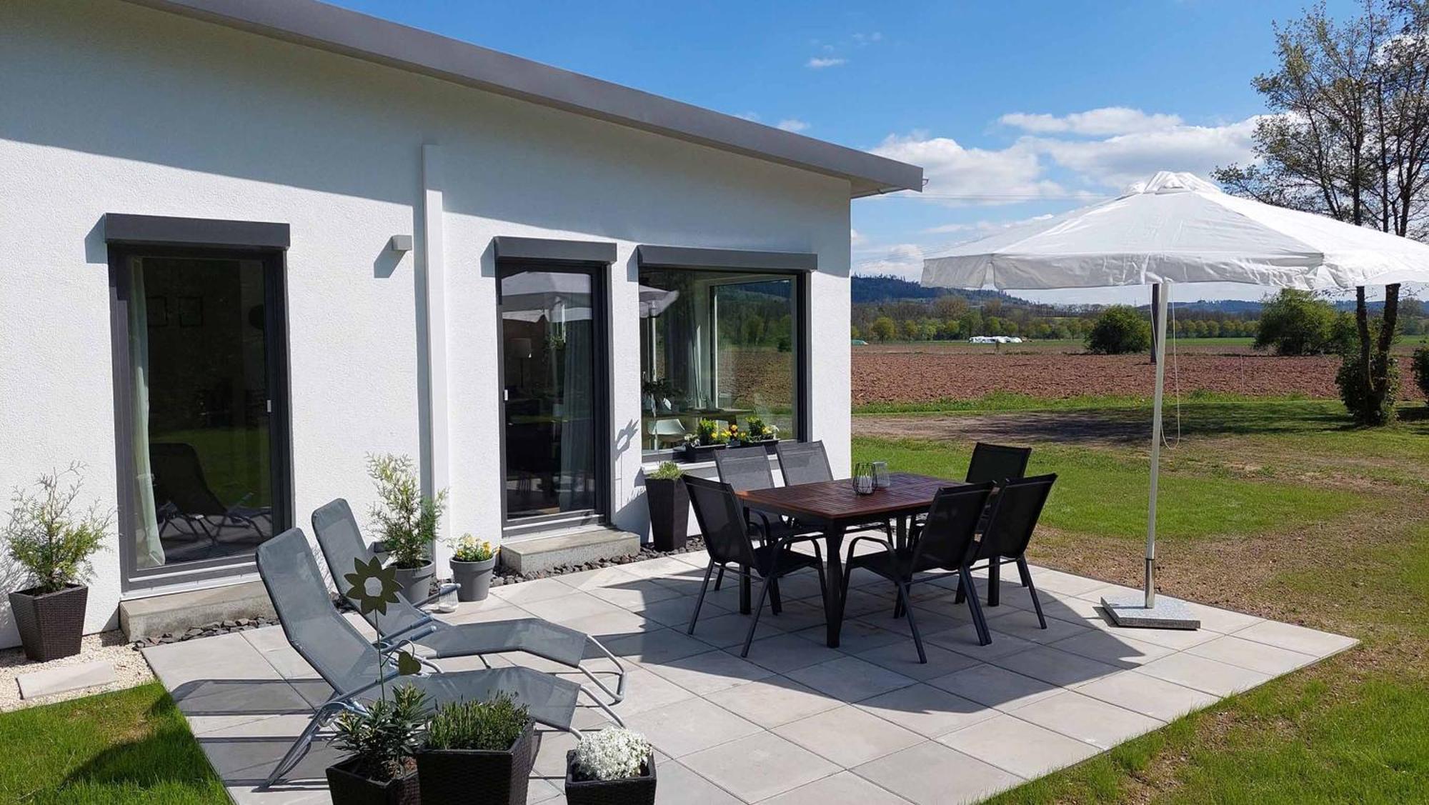 Ferienhaus Casa Neugrua Stockheim  Экстерьер фото