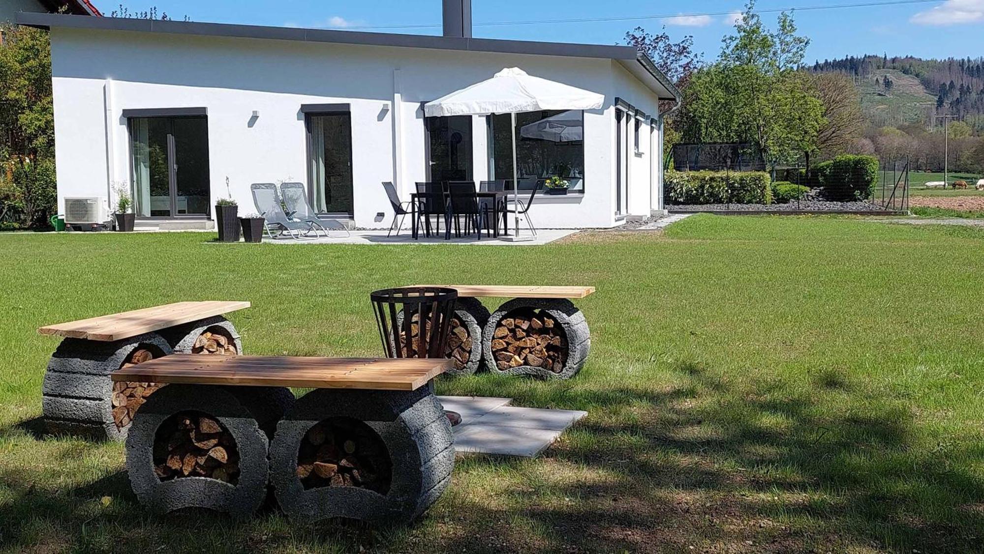 Ferienhaus Casa Neugrua Stockheim  Экстерьер фото